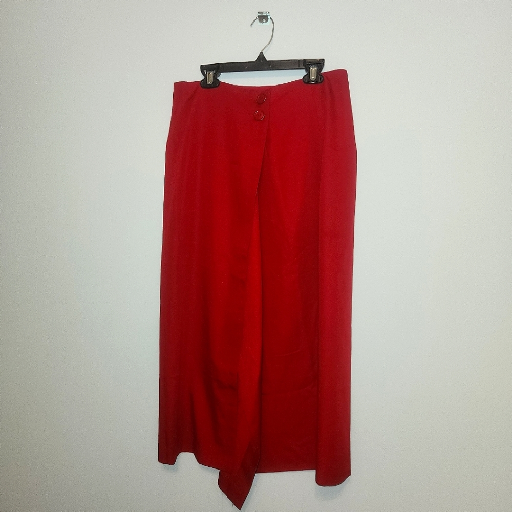 Rafferty red skirt. Size 11.
